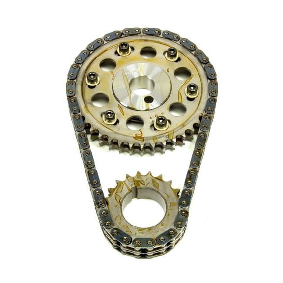 Rollmaster-Romac ROLCS3240 Billet Roller Adjustable Timing Set with Torrington Bearing for Small Block Ford