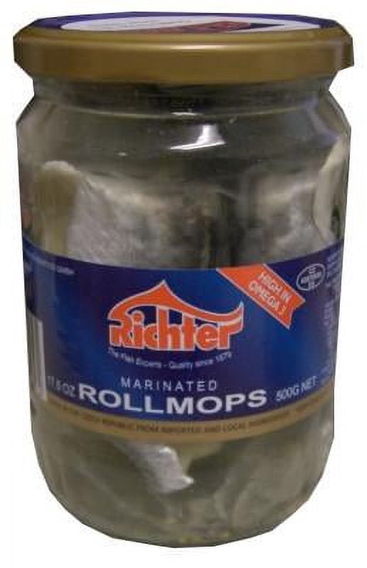 Rollmops, Marinated (Richter) Jar, (17.5 oz) 500g