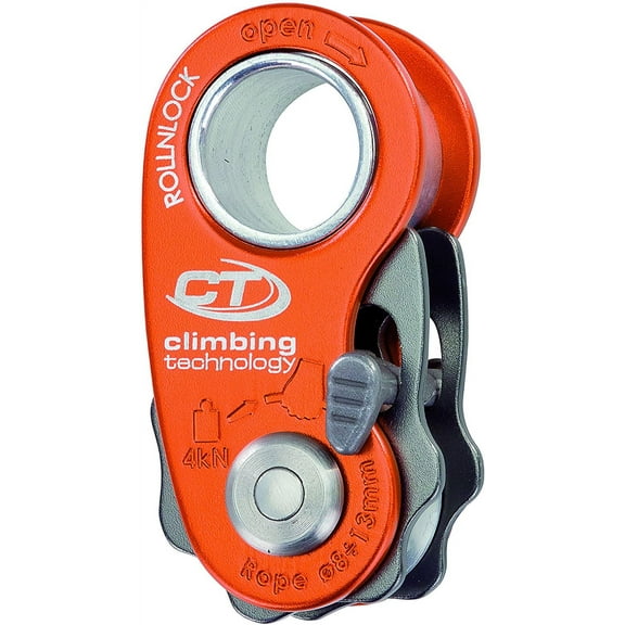 RollnLock Pulley, Orange, One Size