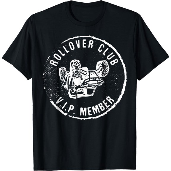 Rollover Club SXS Funny Side By Side Offroad Riding T-Shirt, Unisex T-Shirt