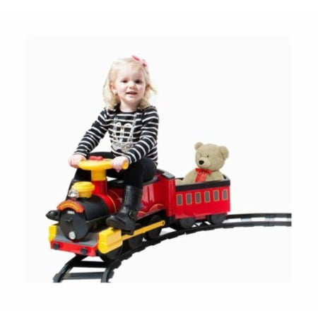 Rollplay Steam Train 6V Battery-Powered Ride-On Toy - 7721AC