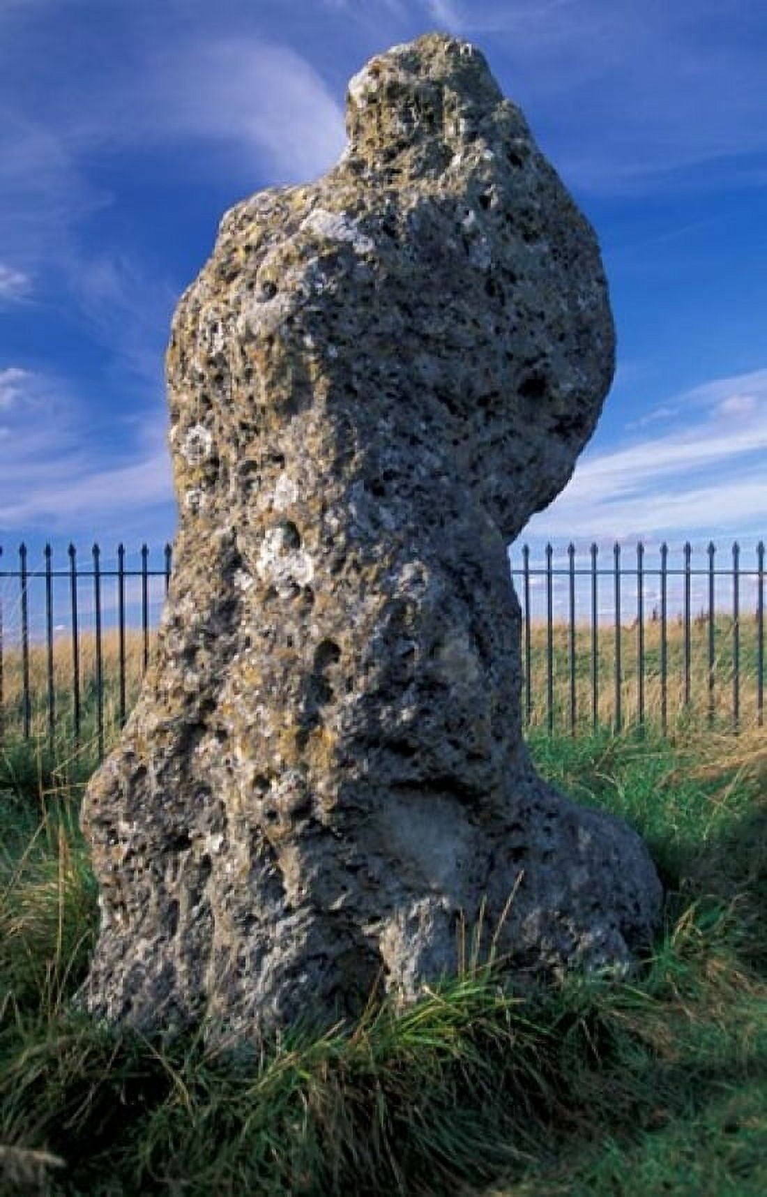 Rollright Stones Bronze Age Circle Gloucestershire England Canvas Art - Nik Wheeler DanitaDelimont (11 x 17)