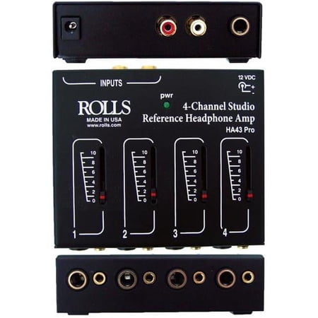Rolls  3'' x 4'' Pro Headphone Amplifier Mixer