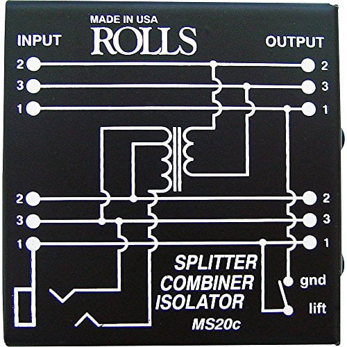 Rolls MS20 Mic Splitter