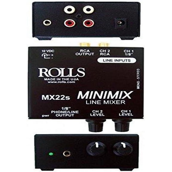 Rolls, 3 Acoustic Guitar Amplifier, Black MX28