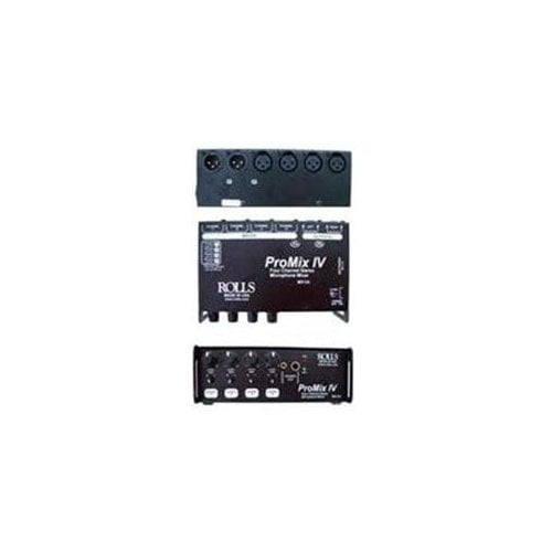 Rolls Promix Iv Mx124 Audio Mixer (mx124)