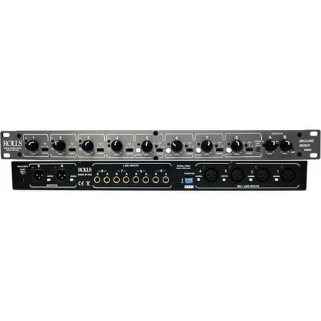 Rolls RM85 Two Zone Microphone & Line Mixer