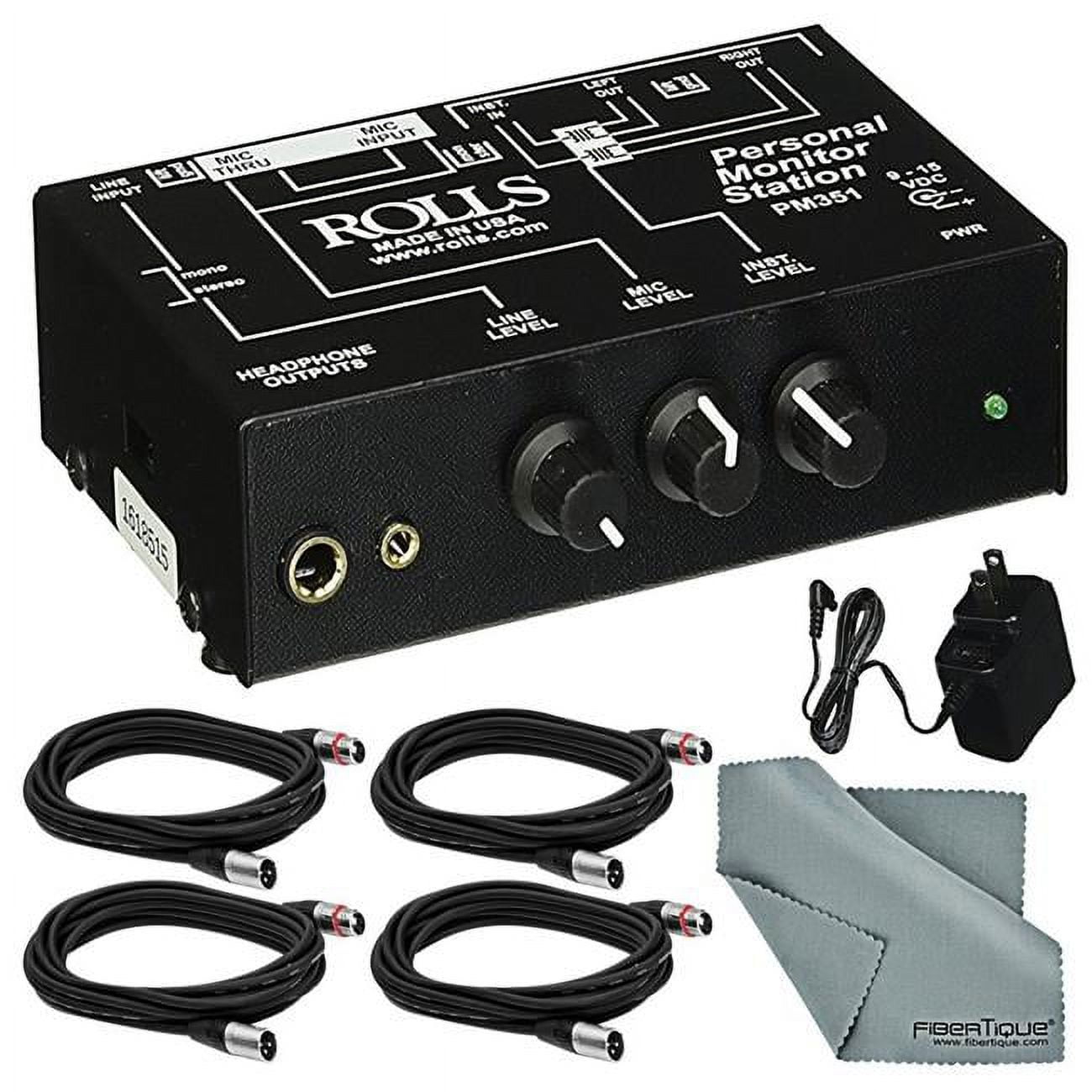 Rolls ROLLS-PM351-KIT1004-NFBA Personal Monitor Station for