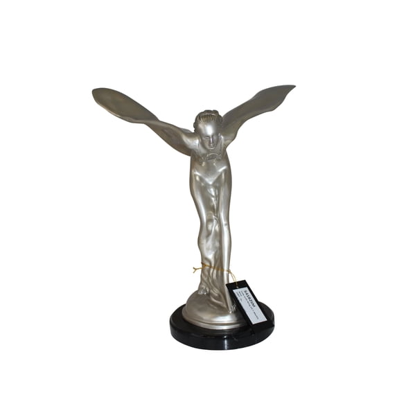 Nifao Rolls Royce -Large Bronze Statue – Home Decor Sculpture, 14"L x 17"W x 18"H