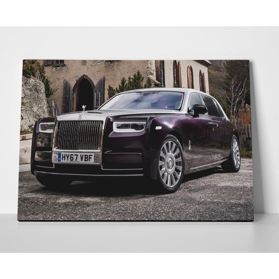Rolls Royce Phantom Poster or Wrapped Canvas