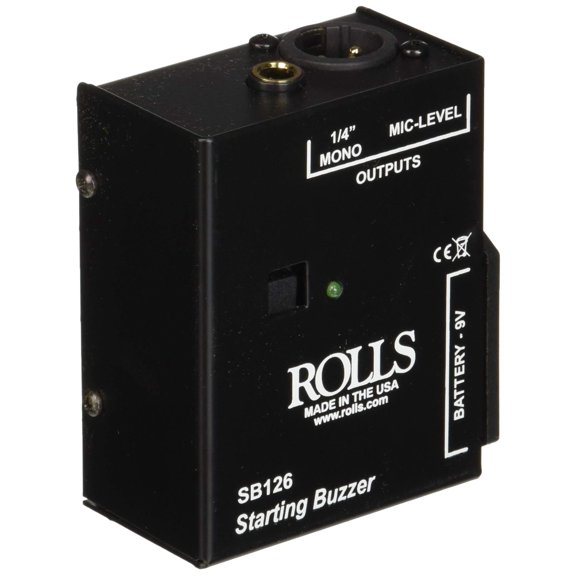 ROLLS Starting Buzzer/Tone Generator, Black, 1x1x1
