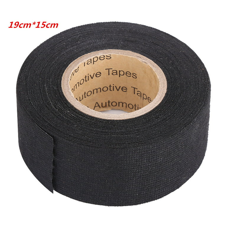 Rolls Wire Loom Harness Tape, Wiring Harness Cloth Tape, Black