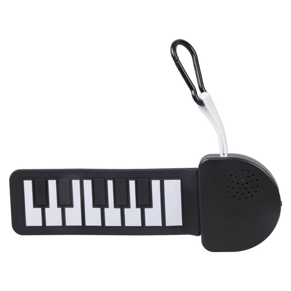Rolls up Electronic Piano Small Electronic Keyboard Light Weight Foldable Silicone Piano Desktop Practice Instrument