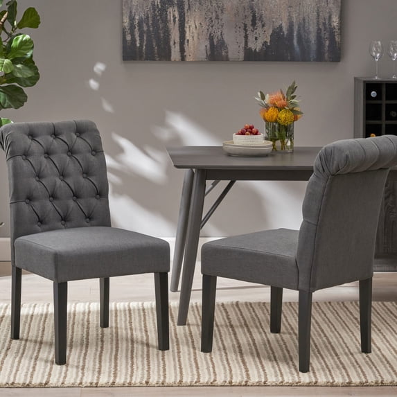 Rolltop Design Dining Chairs, Stain-Resistant / Suitable for Casual and Formal Meals