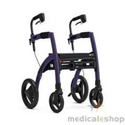 Rollz Motion Rollz-Motion-510-2010RM0013 2 - in - 1 Rollator & Transport Chair, Dark Purple - Regular