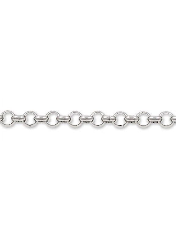 Rolo Chain 6mm Surgical Stainless Steel (Priced per Foot) -