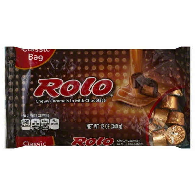 Rolo Chewy Caramels in Milk Chocolate, 12 Oz.