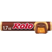 Rolo Rich Chocolate Caramels Candy, Roll 1.7 oz