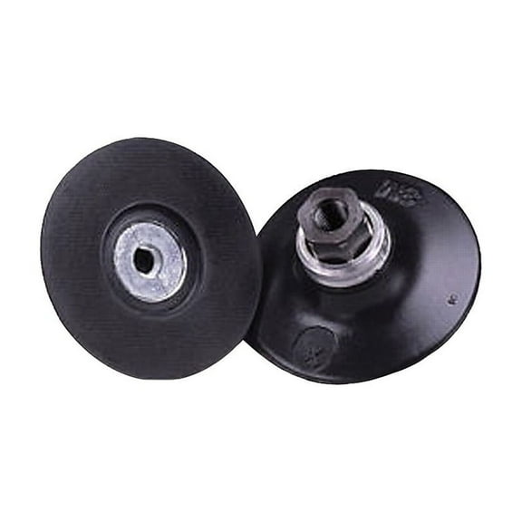 Roloc Black Rubber Backing Regular Quick Change Disc Pad 2 in (Dia) 1/4-20 Arbor 25000 rpm