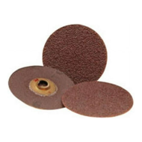 Roloc Discs 361F, Aluminum Oxide, 3 in dia, TR, 60 Grit, 20000 RPM