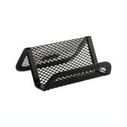 Rolodex Mesh Business Card Holder, Capacity 50 2 1/4 x 4 Cards, Black -ROL22251ELD