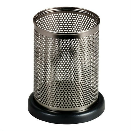 Rolodex, ROLE23569, Distinctions Gun Metal Mesh pencl Holder, 1 Each, Black,Gunmetal