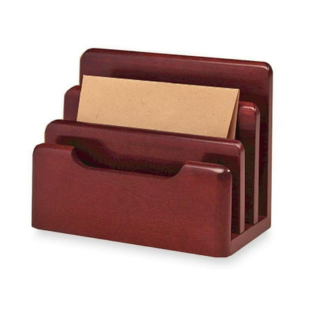 Rolodex, Wood Tones Mini Sorters, 1 Each, Mahogany