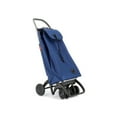 thumbnail image 1 of Rolser  I-Max MF 4 Wheels 2 Swivelling Foldable Shopping Trolley - 41.34" H x 15.55" W x 12.8" D Blue, 1 of 5