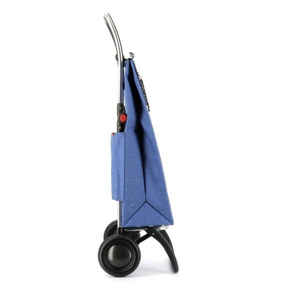 Rolser Shopping Trolley Wallaby Tweed 2 Wheel Foldable - 16.14 in.W x 12.6 in.D x 41.14 in.H Azul