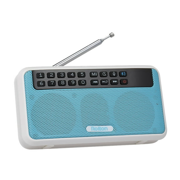 Rolton Audio Equipment,Display Mic Support E500 Wireless 6w Hifi Stereo TfStereoAudio EquipmentPlayer Play PortableNumérique W / Stereo Tf E500 Soutien Mains Libres