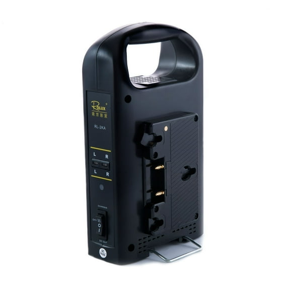 Rolux RL-2KA 2x Battery Chg for G-mount batt