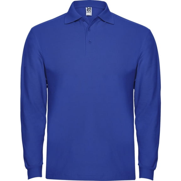 Roly Mens Estrella Long-Sleeved Polo Shirt