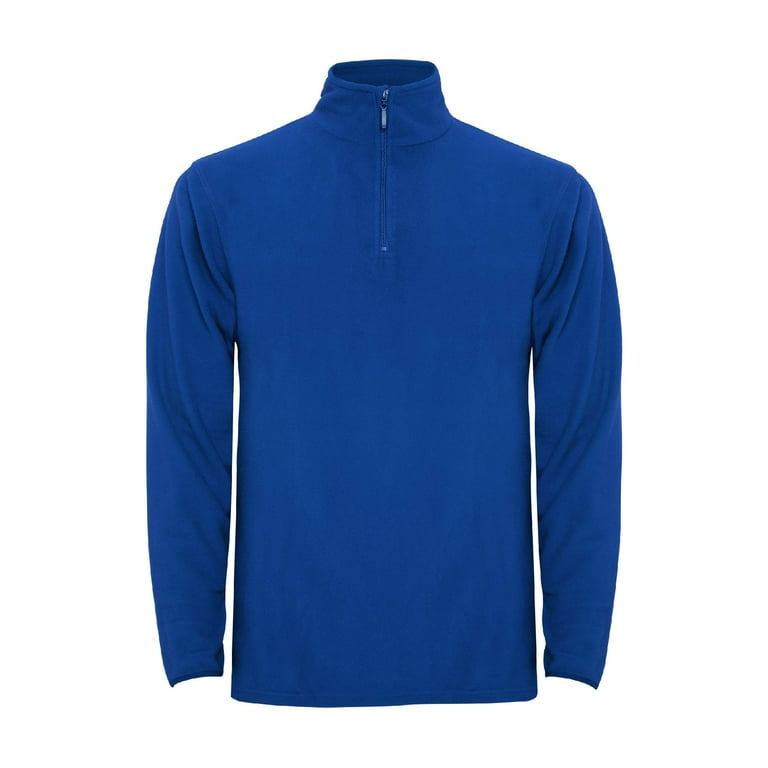 Roly Mens Extra Warm Lightweight Half Zip Slim Fit Micro Fleece Jacket Top Walmart