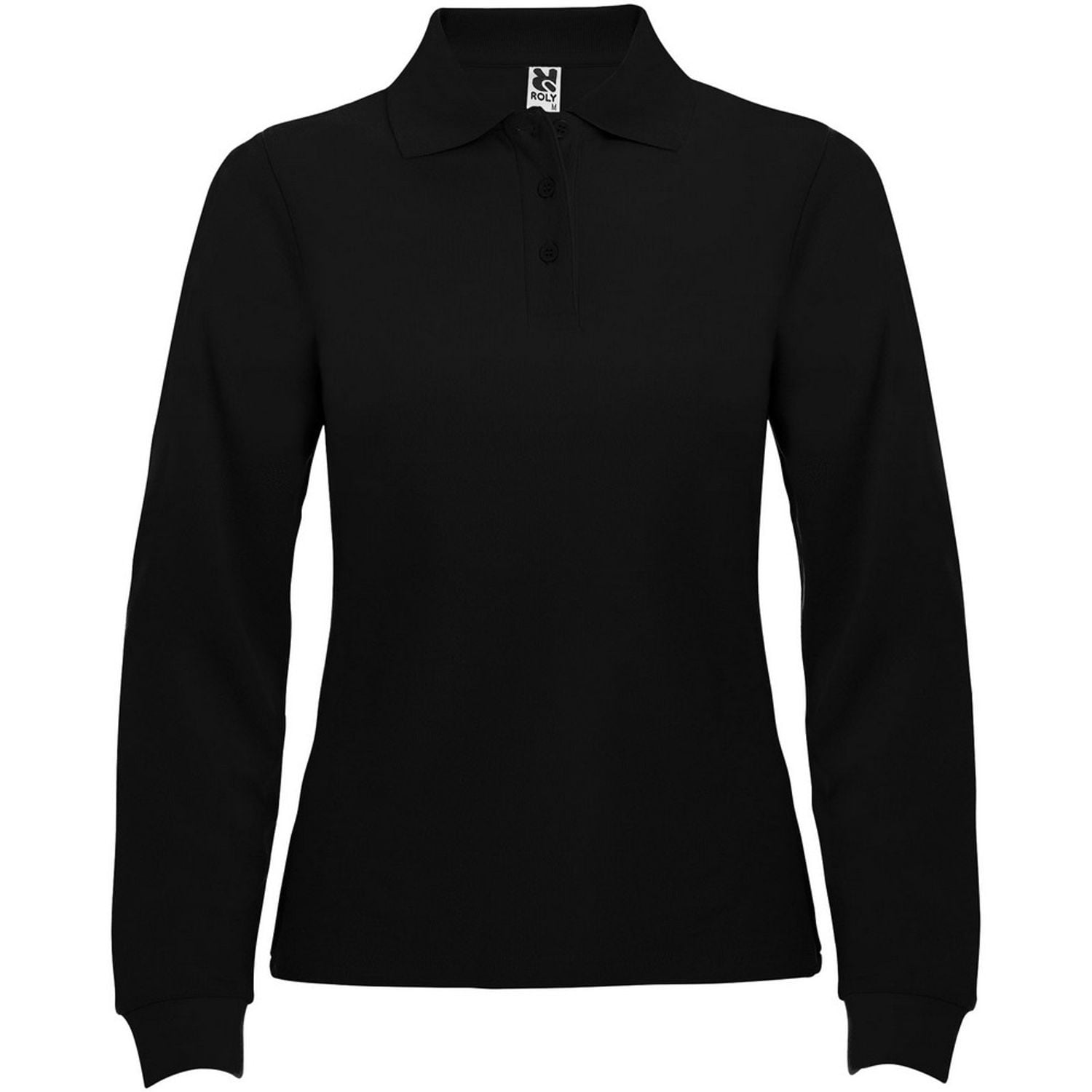Roly Womens Estrella Long-Sleeved Polo Shirt - Walmart.com
