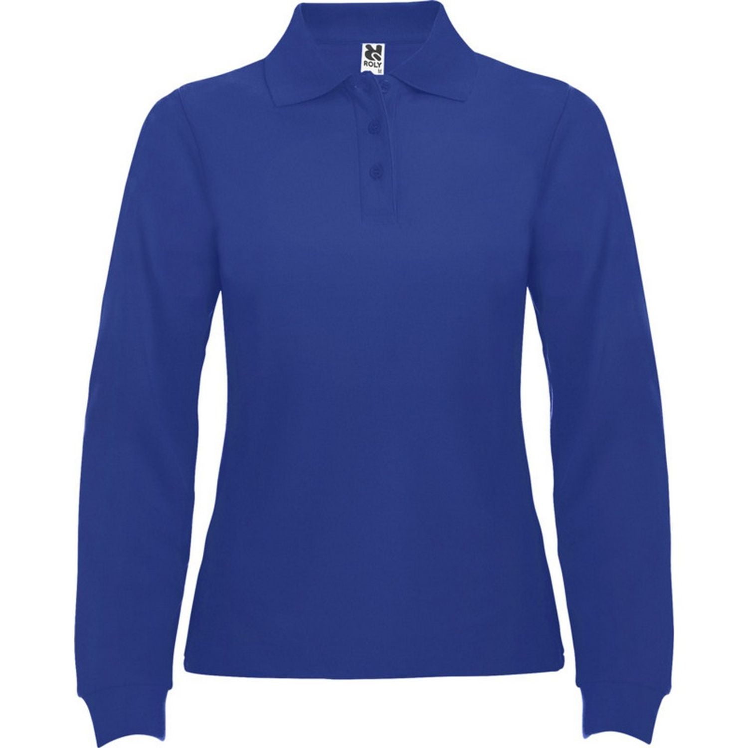 Roly Womens Estrella Long-Sleeved Polo Shirt - Walmart.com
