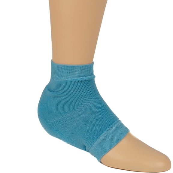 Rolyan Premium Heel/Elbow Protector, Medium, Blue, 1 Pack