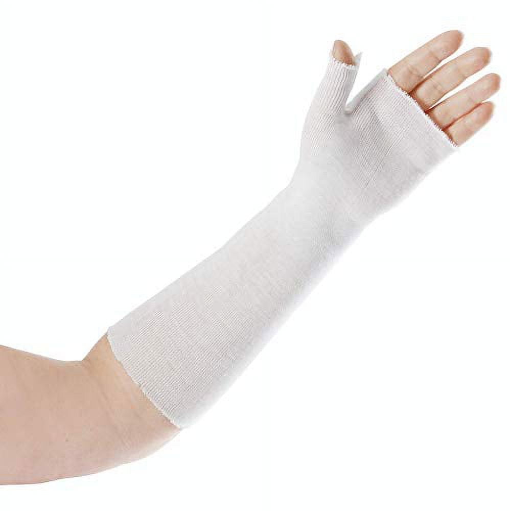 Rolyan Thumb Spica Stockinette, Stockinette Tubing, Cotton Stockinette for  Pre-Wrap Use, Cotton Wrist Sleeve for Skin Protection Under Splints, Splint  Fabrication Liner, Pack of 10, Size Medium 