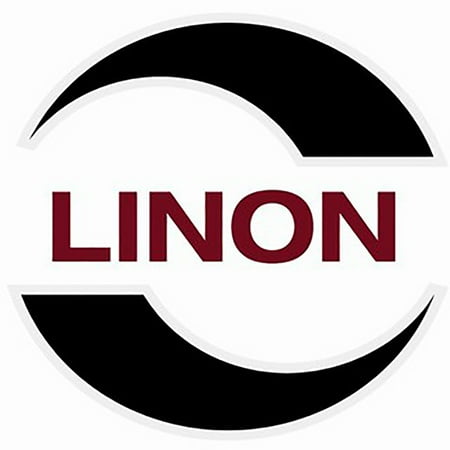 Linon Roma Chevron Power Loomed Polypropylene 5'x7' Rug in Blue