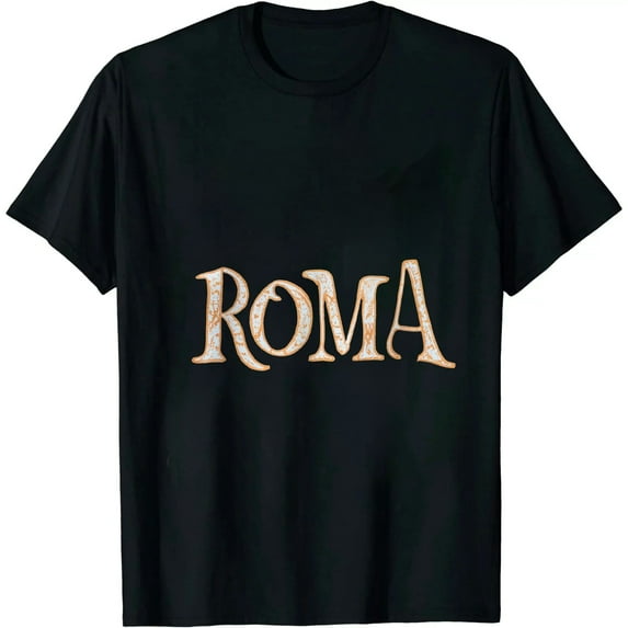 Roma City image cut out fashion T-Shirt