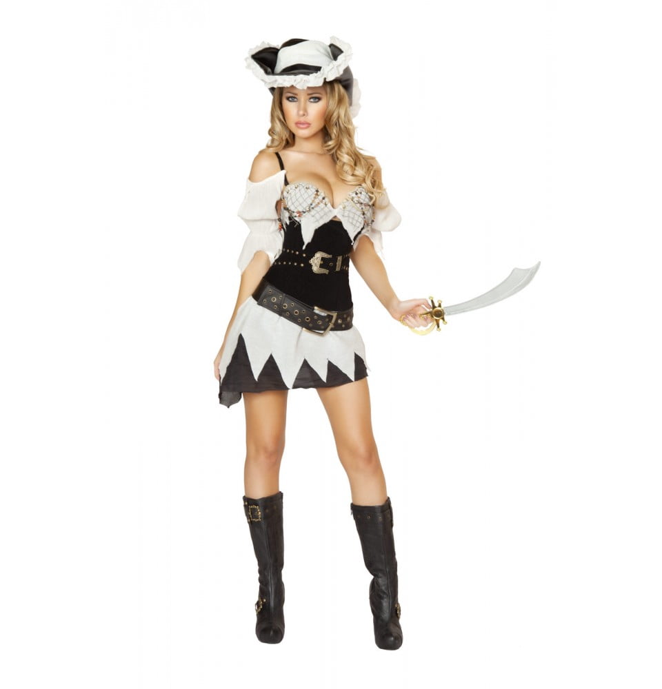 Roma 3PC Nautical Sailor Captain Costume