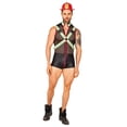 thumbnail image 1 of Men's Sexy Fireman Fever Costume, 1 of 3