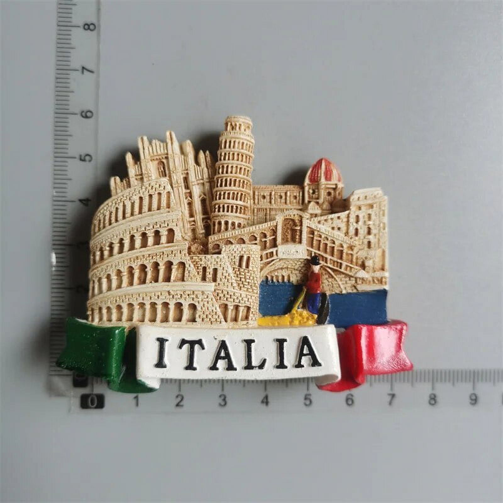 Roma Italy Landmark Fridge Tourist Souvenirs Colosseum Wishing