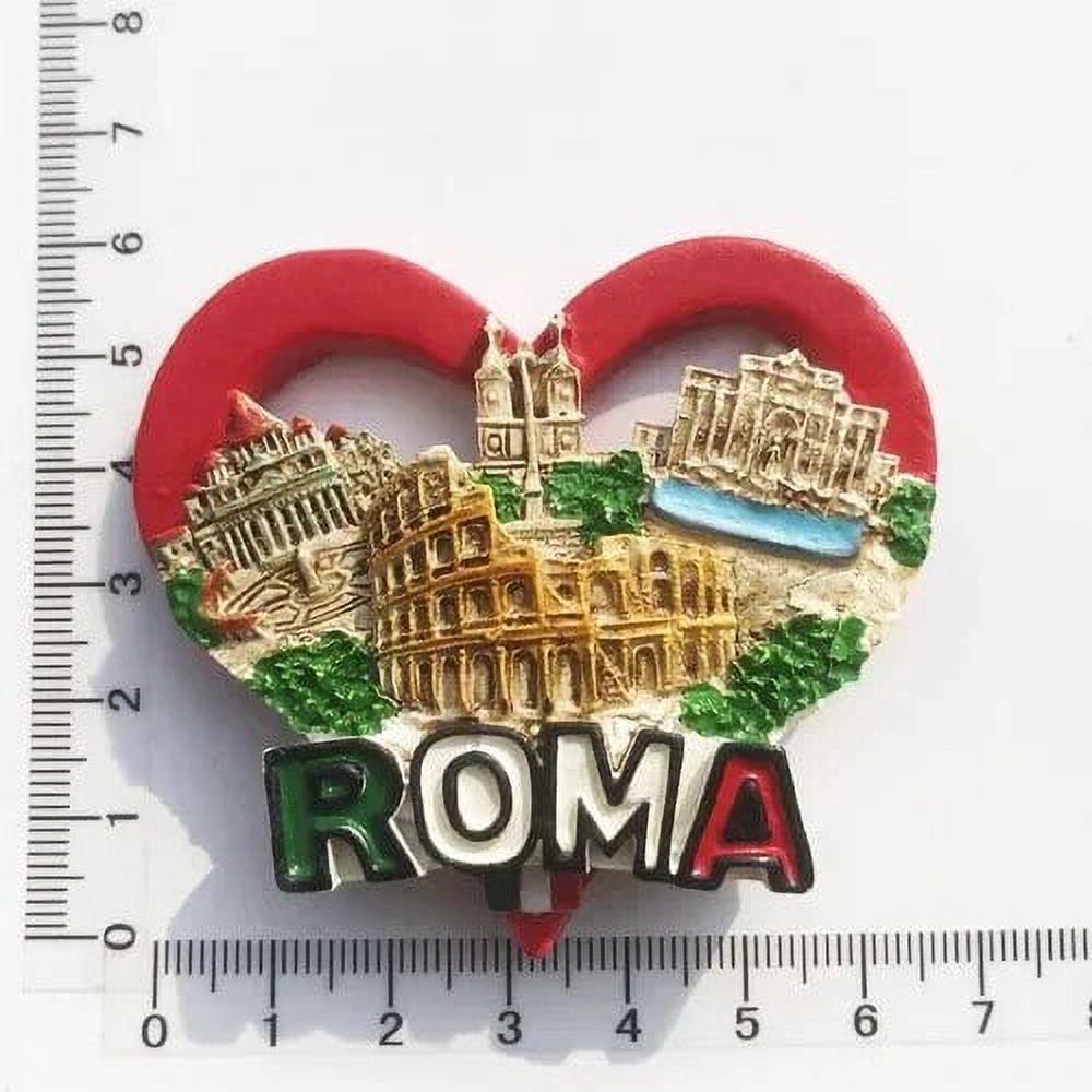Roma Italy Landmark Fridge Tourist Souvenirs Colosseum Wishing