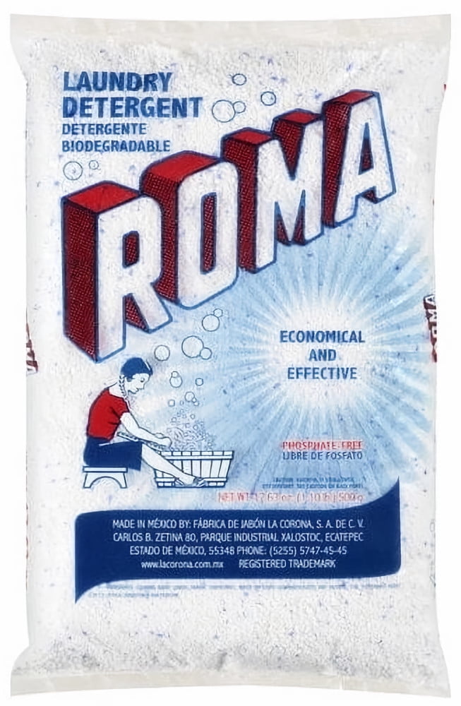 Roma Laundry Detergent 1.1 lb (Pack of 4)