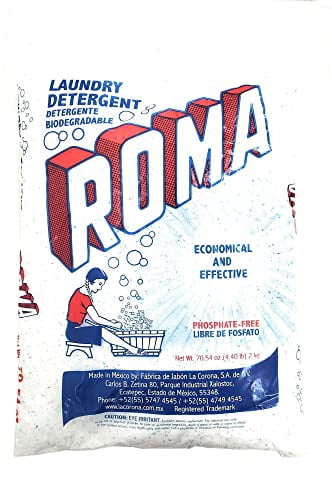 TIAB Roma Laundry Detergent Powder, Biodegradable & Phosphate-Free, 4.4 lb Bag