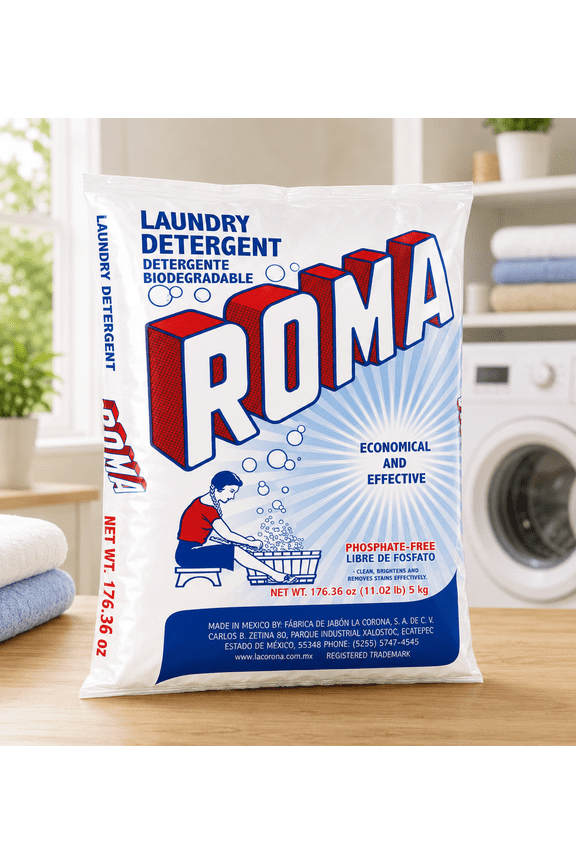 Laundry Detergent, Biodegradable, Phosphate-Free, Powder, 176.36 oz