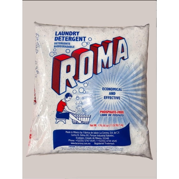 Roma Laundry Powder Detergent- 11LBS