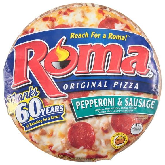 Roma Original Pepperoni & Sausage Pizza 10.70 oz