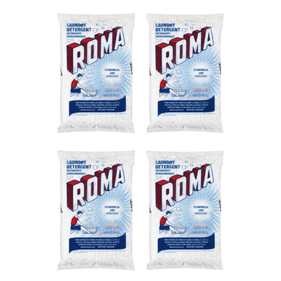 Roma Powder Laundry Detergent 1.10 lb  4 Pack