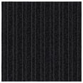 thumbnail image 1 of Roma Stripe Rib Black Residential 24 in. x 24 in. Peel and Stick Carpet Tile Square 60 Sq. ft. 15 Tiles Per Box for Home and Office, 1 of 12